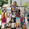 britney spears singles quilt blanket